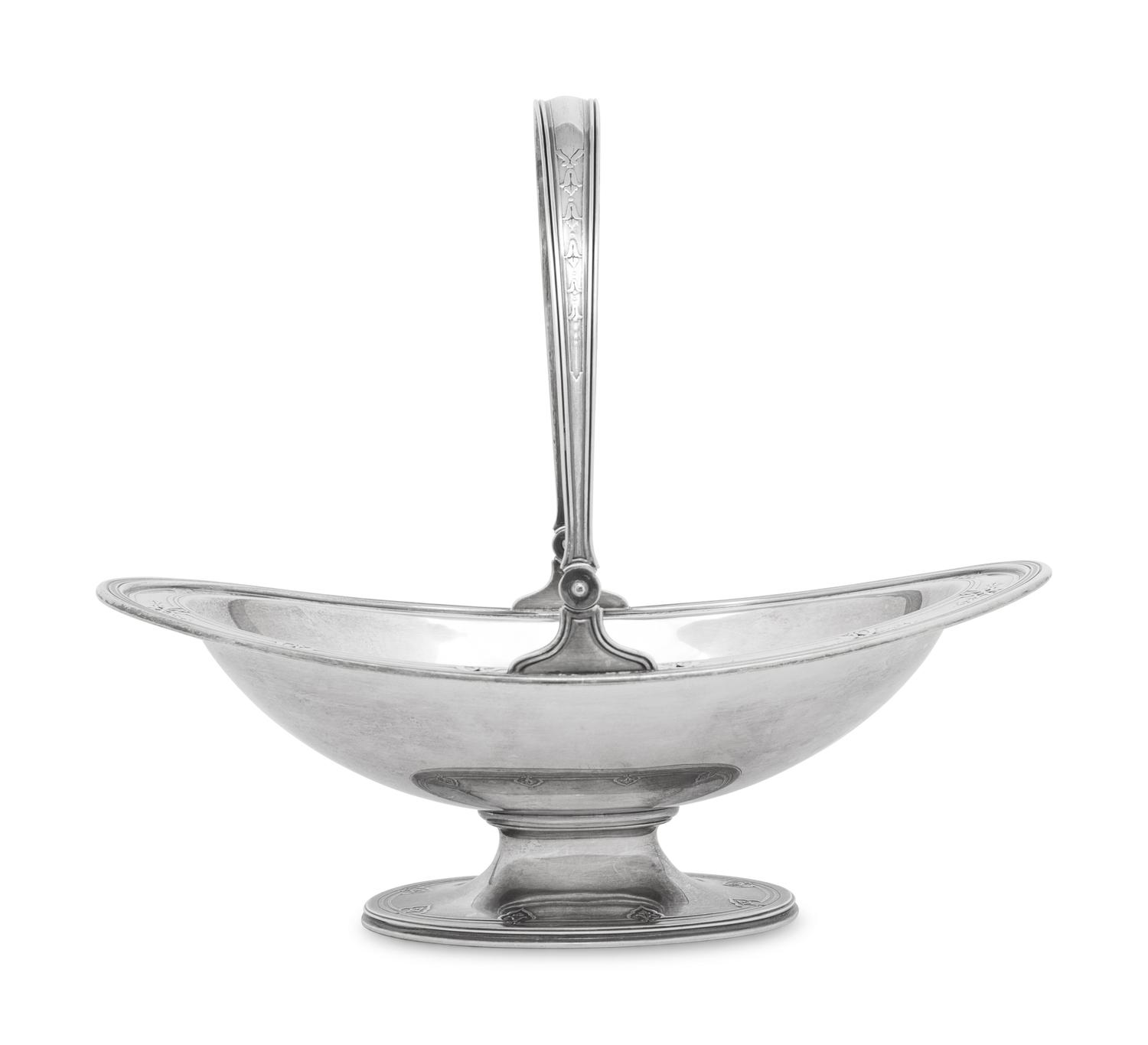 A Tiffany and Co. Silver Centerpiece Basket
