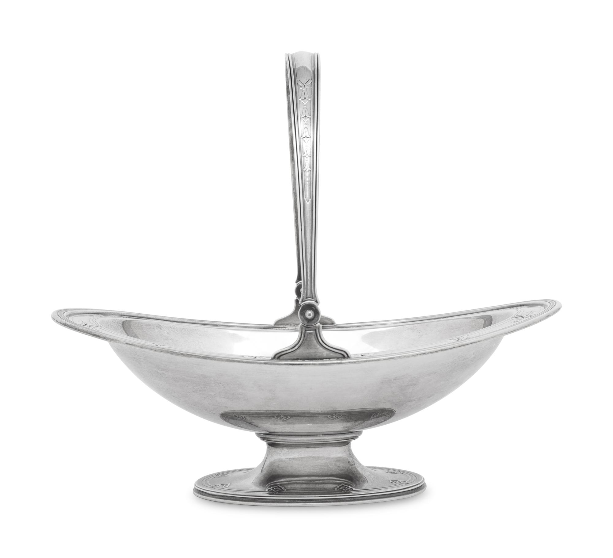 A Tiffany and Co. Silver Centerpiece Basket