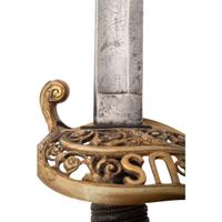 Ames Model 1850 Staff & Field Officers Sword Presented to Major W.G. Bartholomew 27th Mass Infantry - Twice POW & WIA with Two CDV's