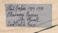 Phenomena Nearing the Mound , 1989-90