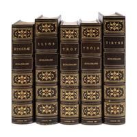 [Travel & Exploration]. Schliemann, Heinrich (1822-1890). A group of 5 first editions, comprising: