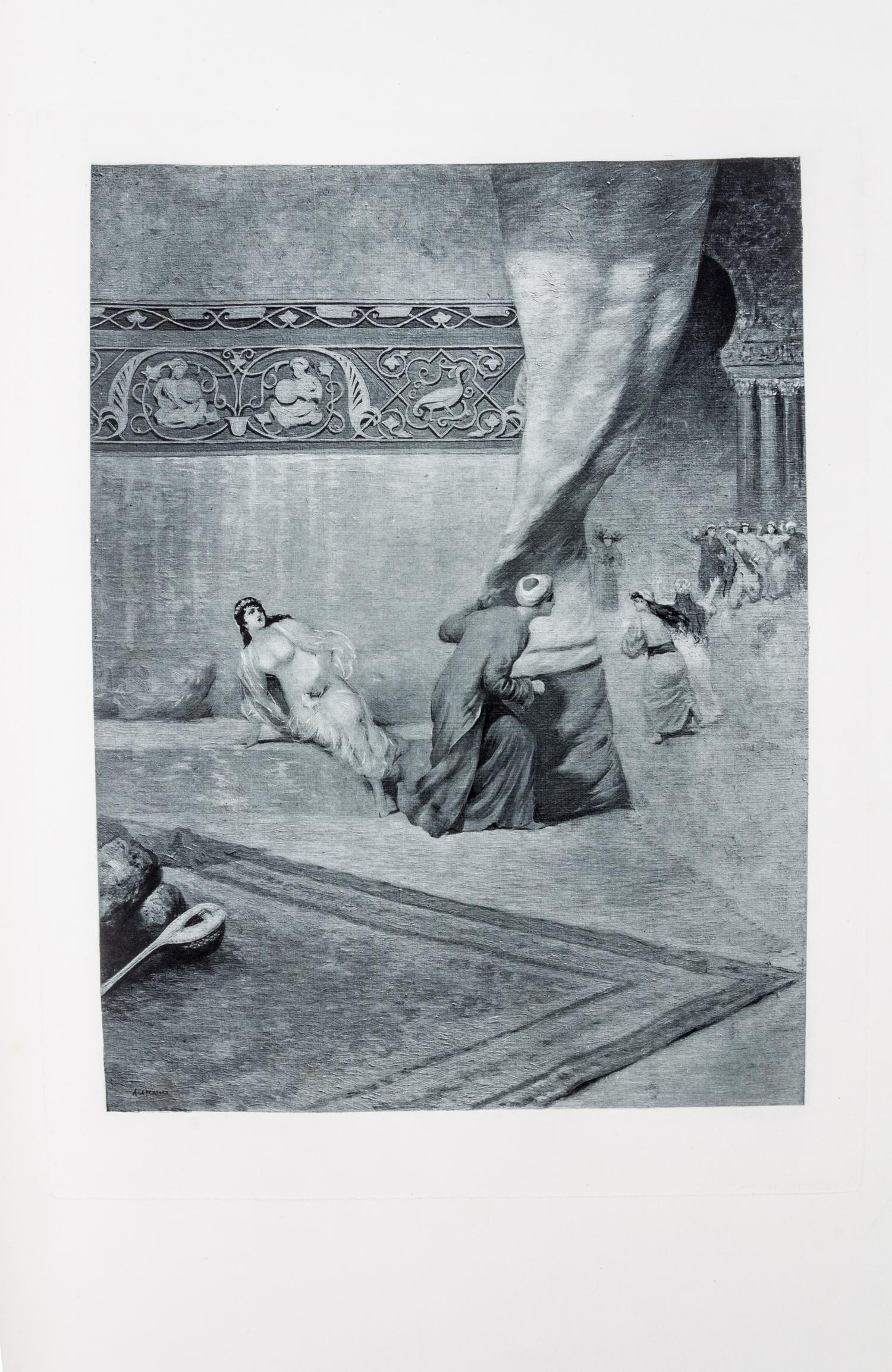 (BURTON, RICHARD) LETCHFORD, ALBERT. Seventy Original Illustrations to... Arabian Nights. London, 1897. Limited edition. with 71 plates