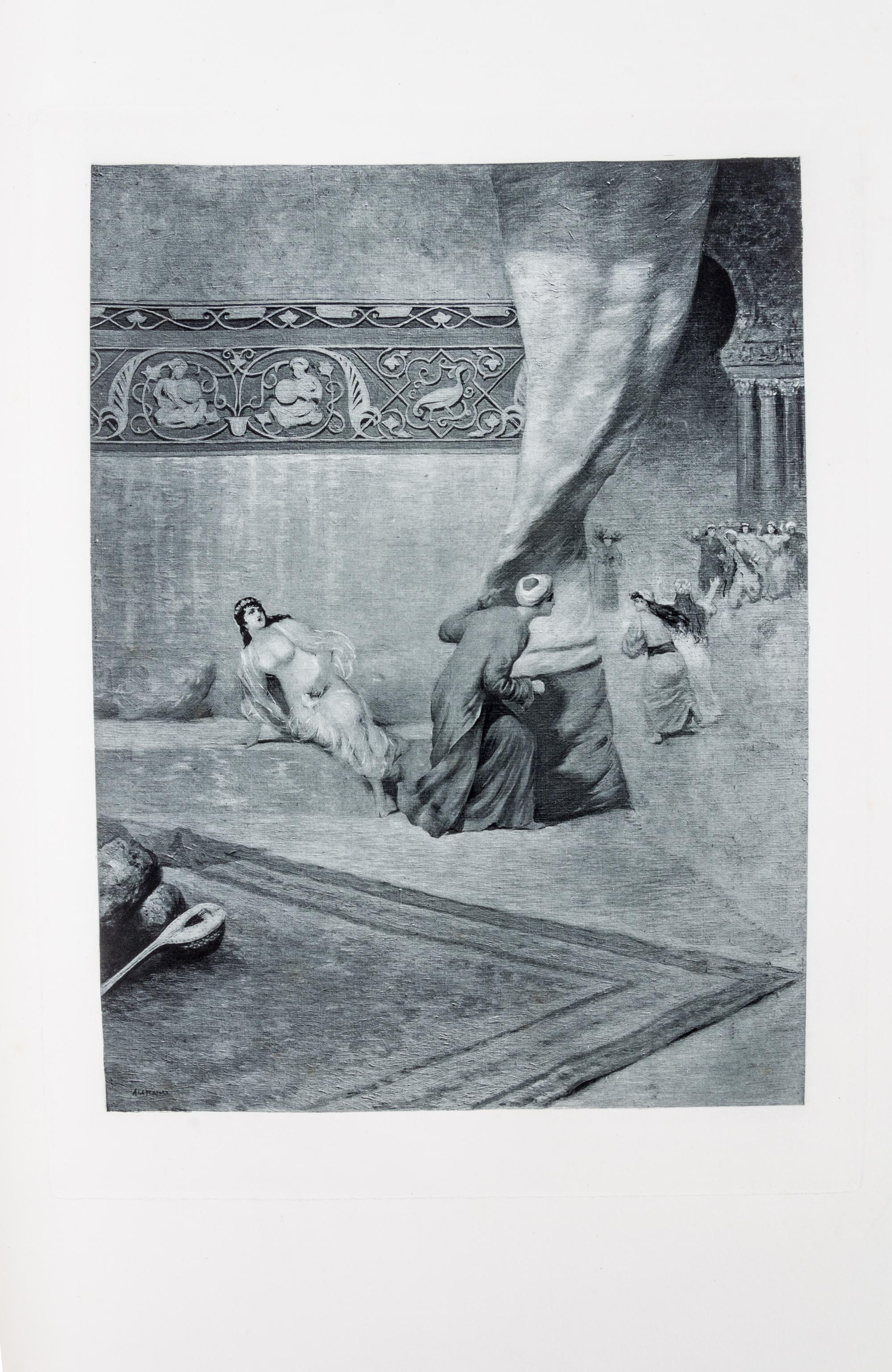 (BURTON, RICHARD) LETCHFORD, ALBERT. Seventy Original Illustrations to... Arabian Nights. London, 1897. Limited edition. with 71 plates