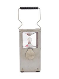 A Swiss Chromed Metal SBB/CFF Railroad Hand-Held Lantern