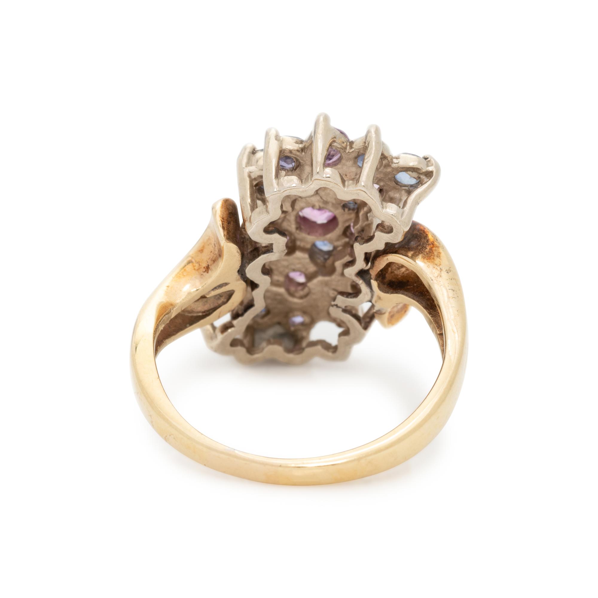 MULTICOLOR SAPPHIRE RING