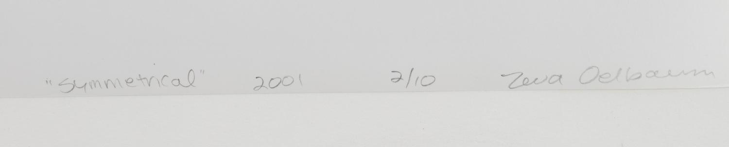 Symmetrical (flower on paper) , 2001