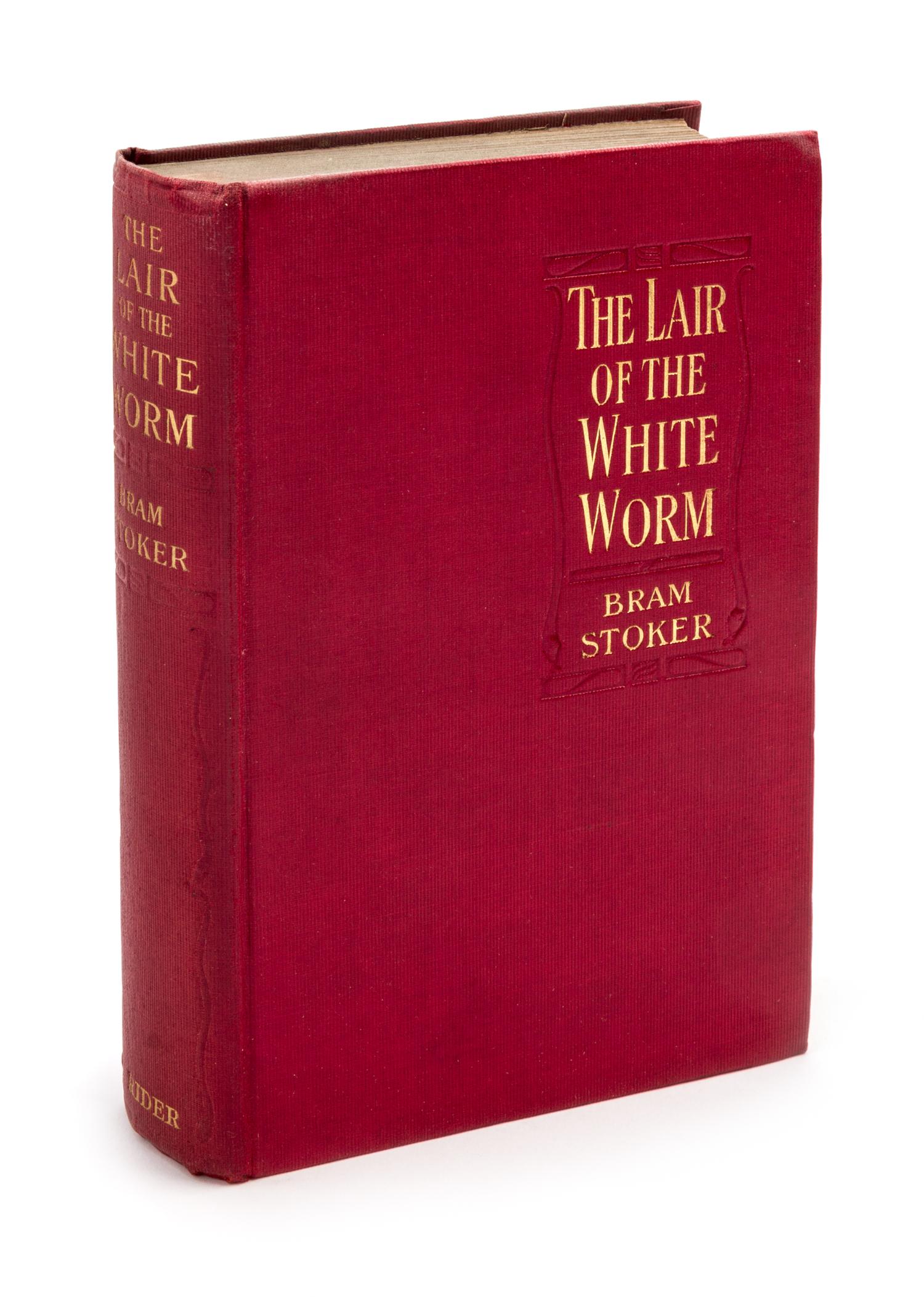 STOKER, BRAM. The Lair of the White Worm. London, 1911. Presentation copy.