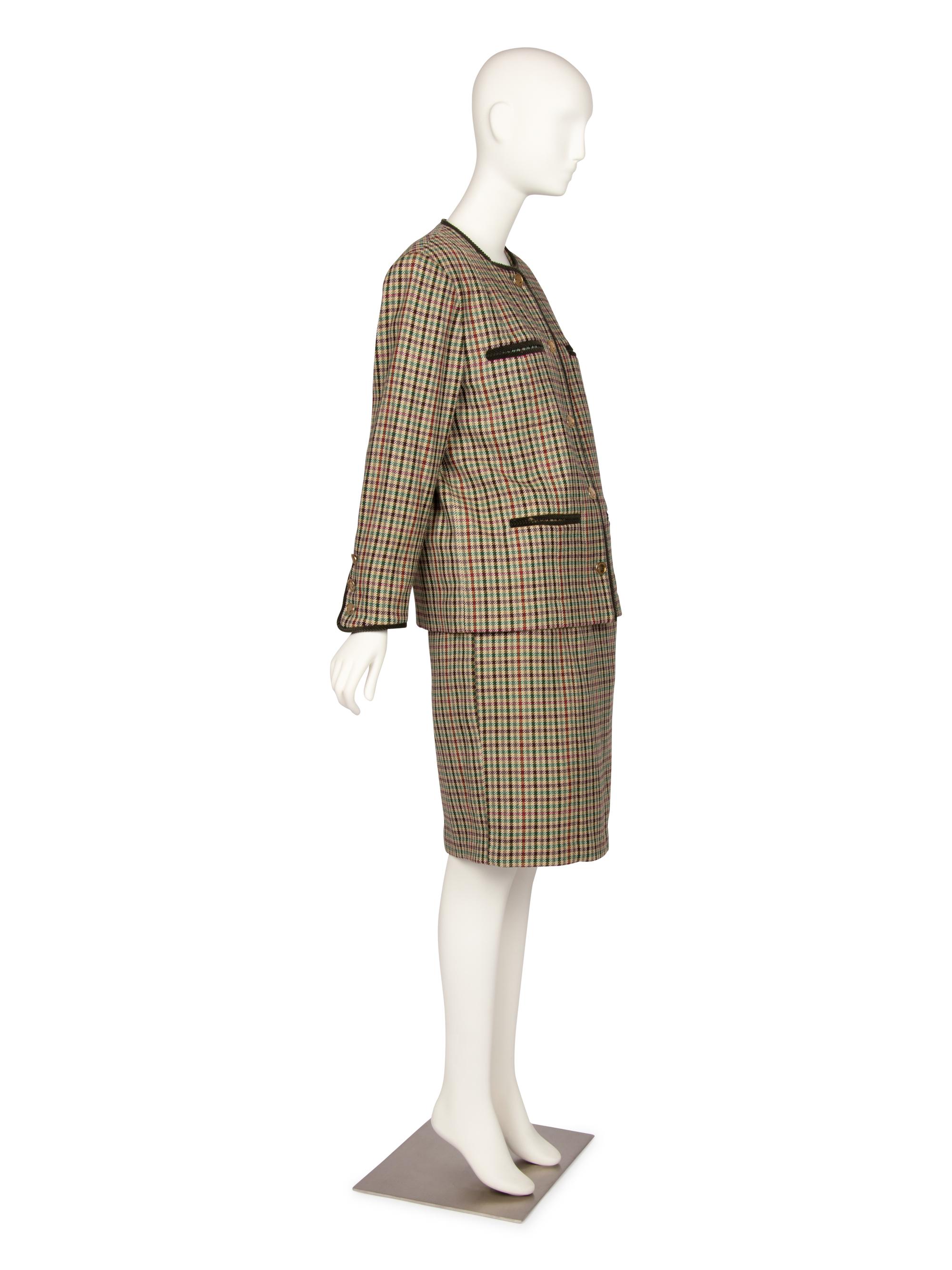 Two Chanel Skirt Suits, 1980-90s