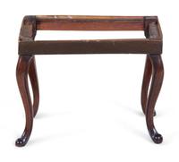 A George II Mahogany Tabouret