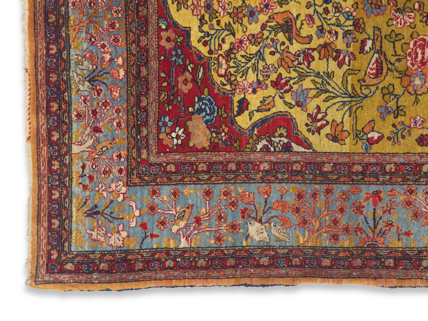 A Kashan Prayer Rug