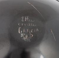 Carved Blackware Pottery Jars