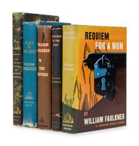 FAULKNER, William (1897-1962). A group of 5 FIRST EDITIONS, comprising: