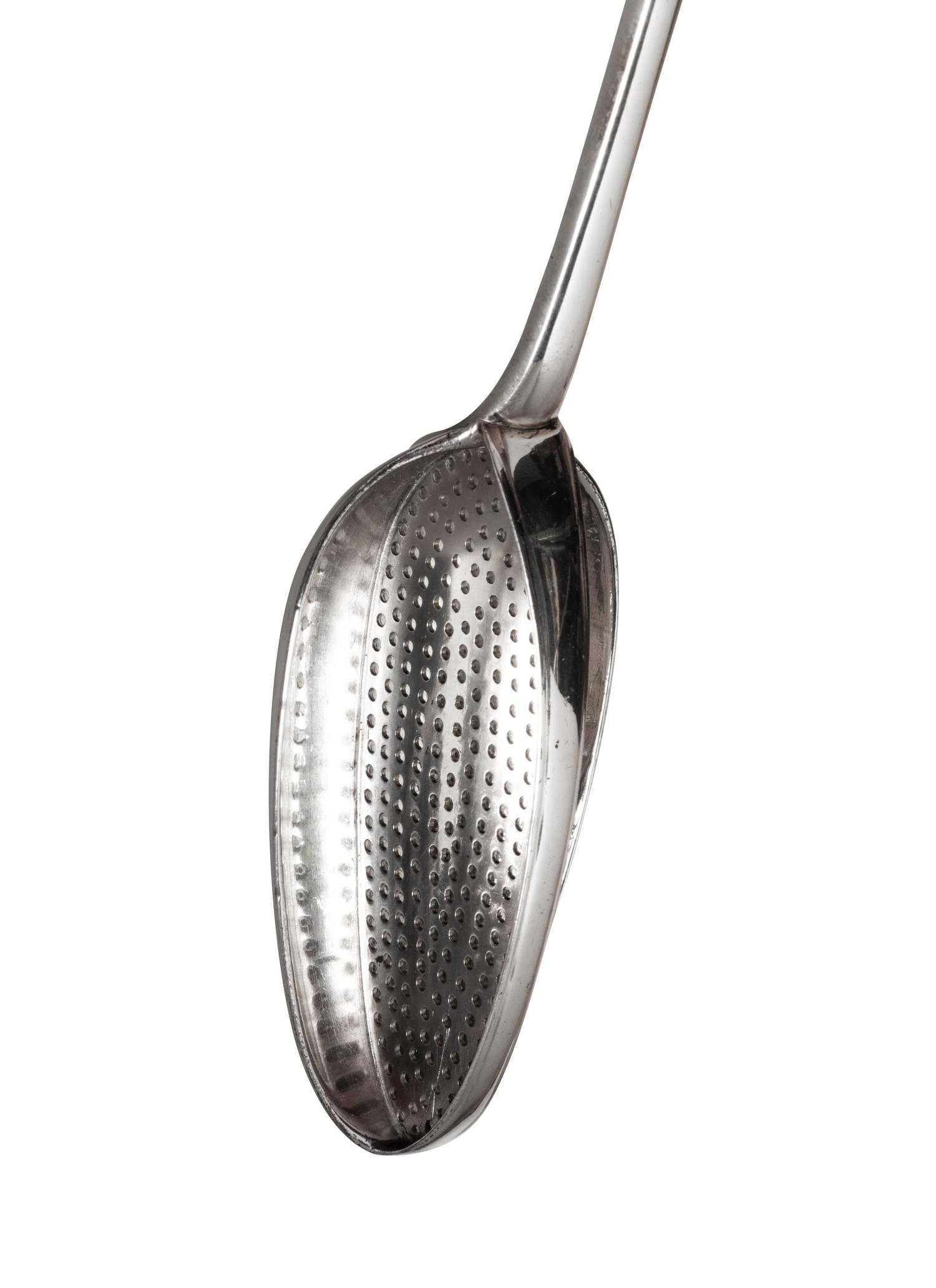 A George III Silver Strainer Spoon