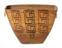 Salish Imbricated Storage Basket