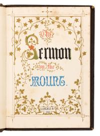 [ILLUMINATION]. JONES, Owen (1809-1874). The Sermon on the Mount. [London:] Longman & Co., 1844.