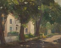 A Path in the Shade, Gloucester, Massachusetts , c. 1930