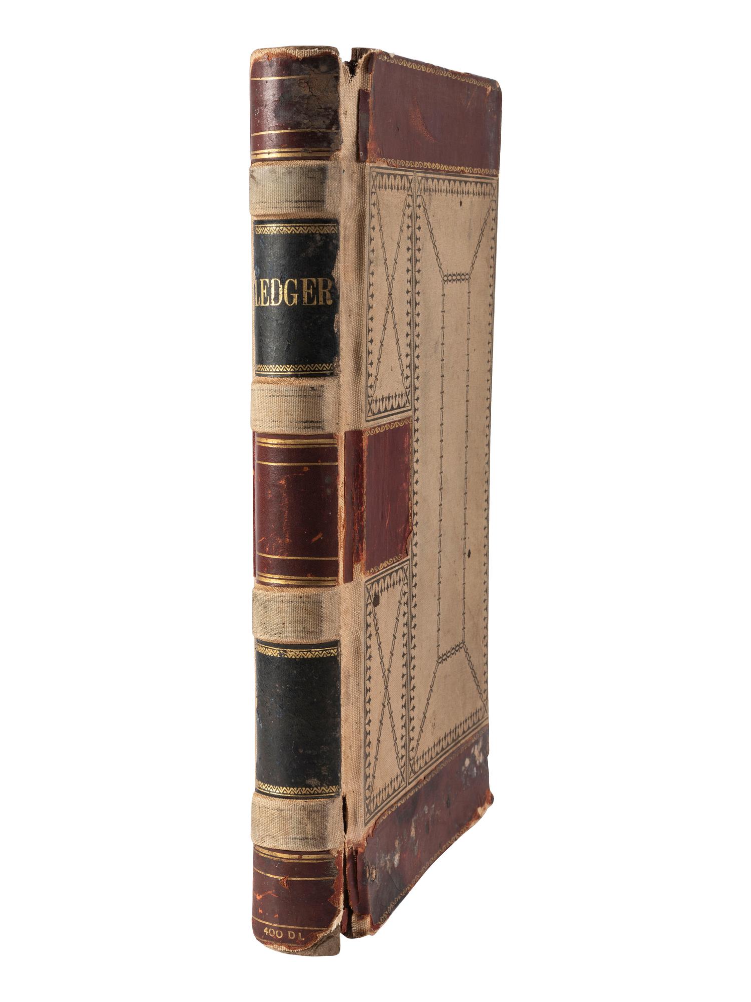 [NATIVE AMERICAN] -- [OKLAHOMA TERRITORY]. Manuscript ledger from trading post at Cloud Chief, Oklahoma Territory, with detailed purchase records for members of the Cheyenne and Arapaho Tribe, ca 1903-1904.