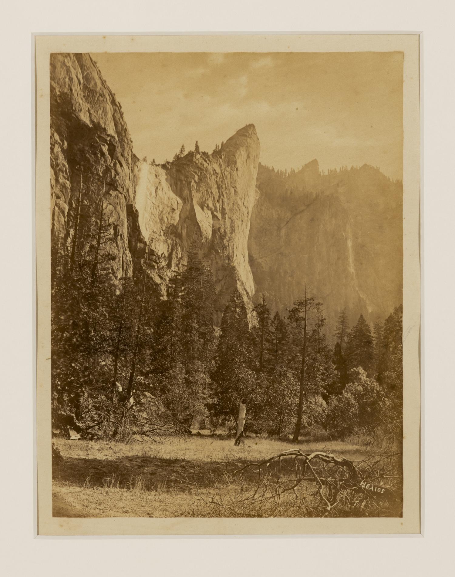 Muybridge, Eadweard (1830-1904). A group of 3 albumen photographs of Yosemite.