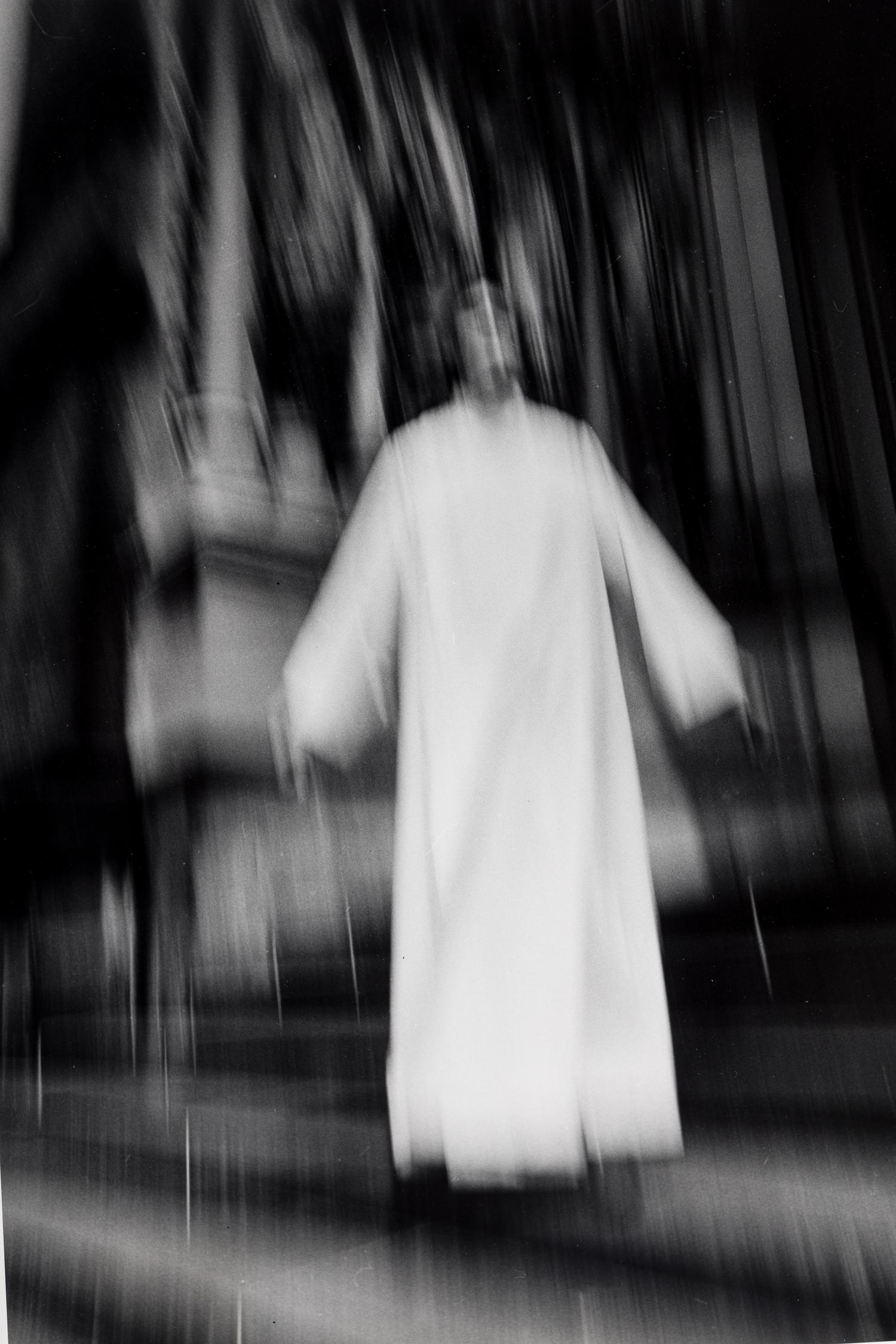 Arthur Tress (born 1940) Untitled (Figure in white robes,) 1980s