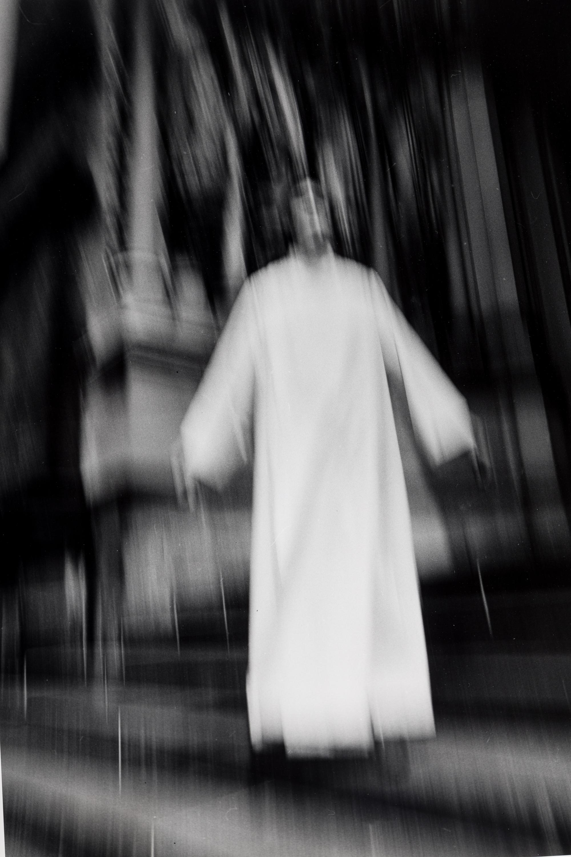 Arthur Tress (born 1940) Untitled (Figure in white robes,) 1980s
