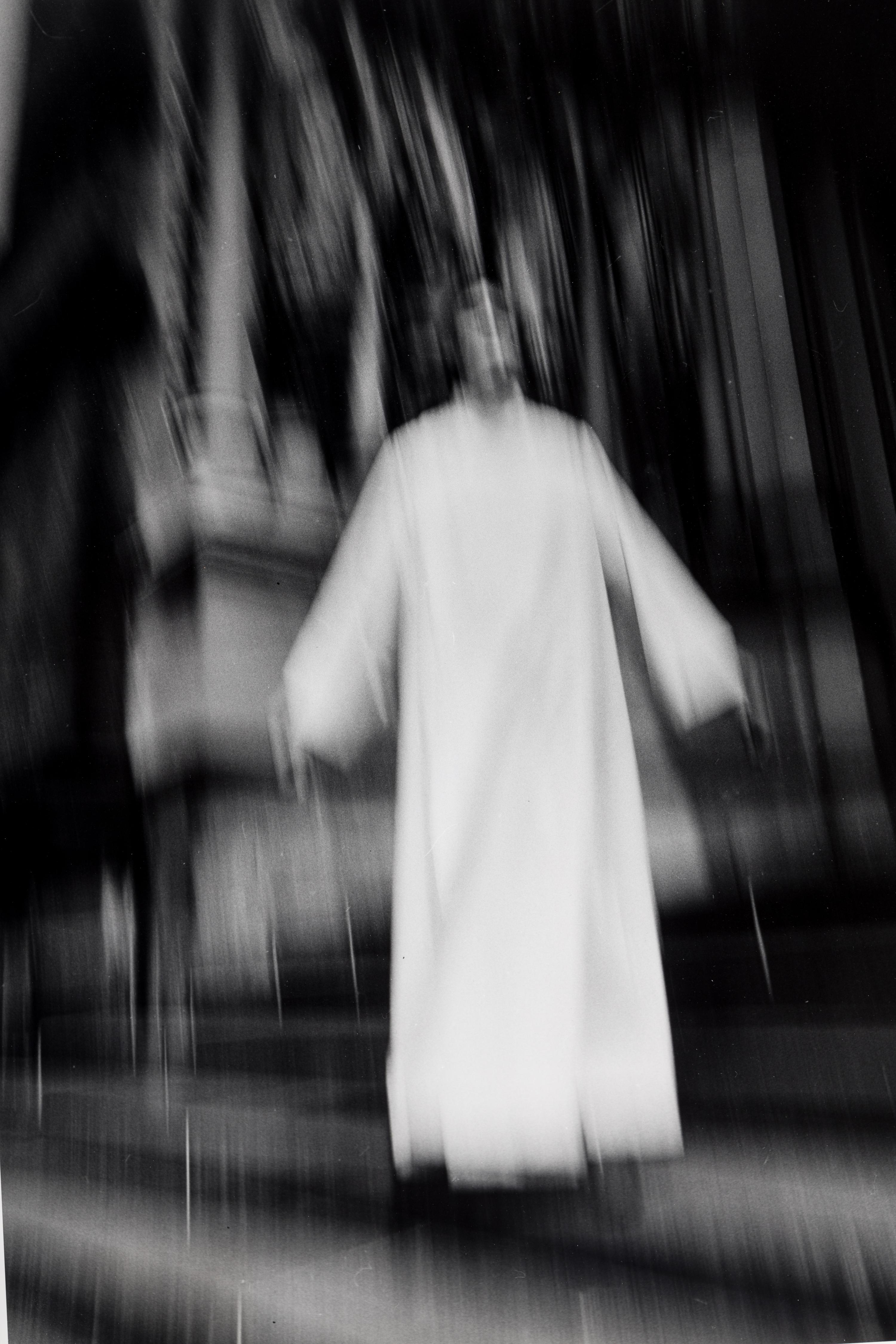 Arthur Tress (born 1940) Untitled (Figure in white robes,) 1980s