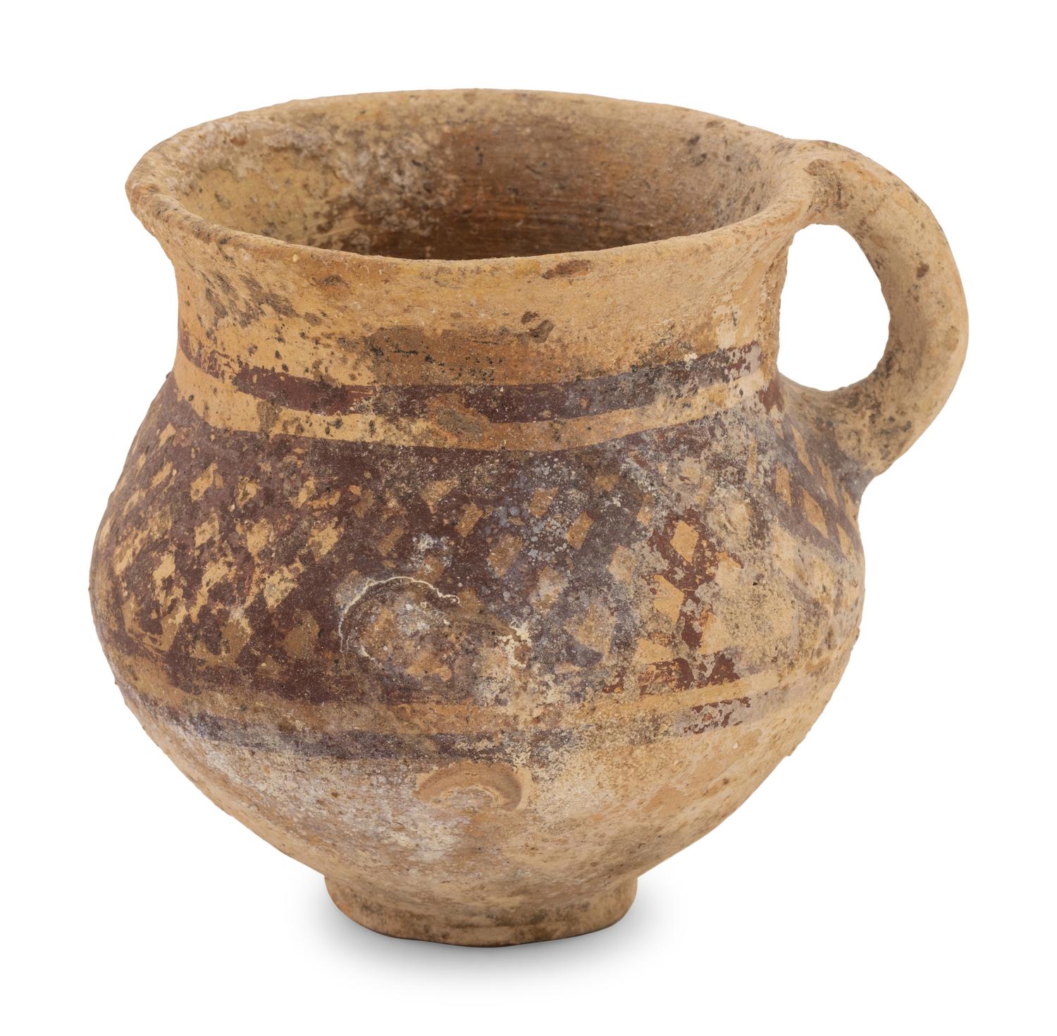 A Tepe Sialk Painted Pottery Cup