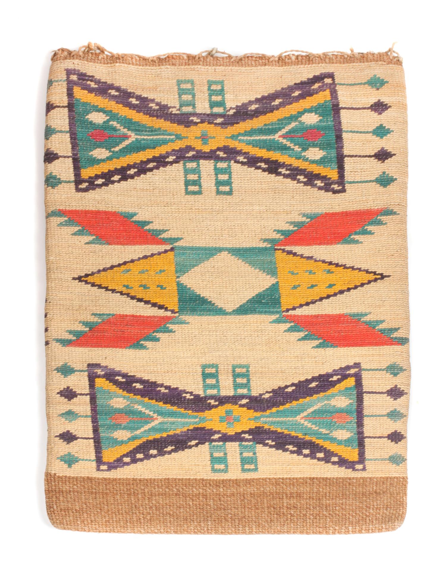 Nez Perce Corn Husk Bag Height 16 x width 10 inches — Late 19th/ Early 20th Century