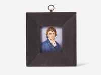 American School 19th century, After Henry M. Snyder (active 1852-1871), A portrait miniature of Francis Scott Key (1779-1843), circa 1850