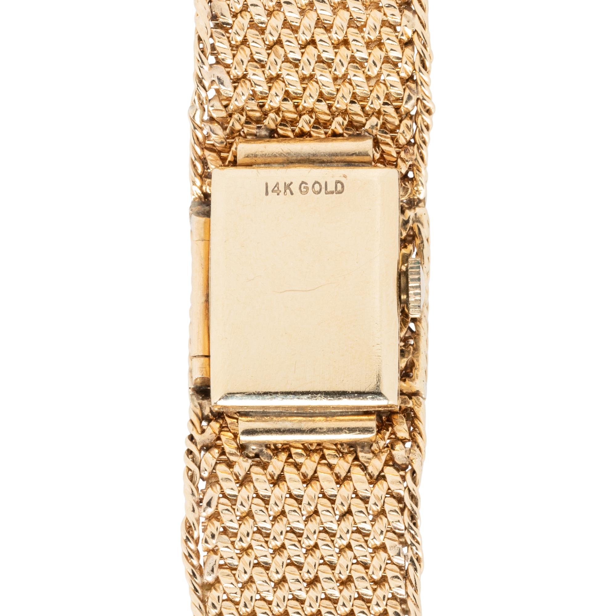 ALTAIR, YELLOW GOLD AND DIAMOND SURPRISE WATCH