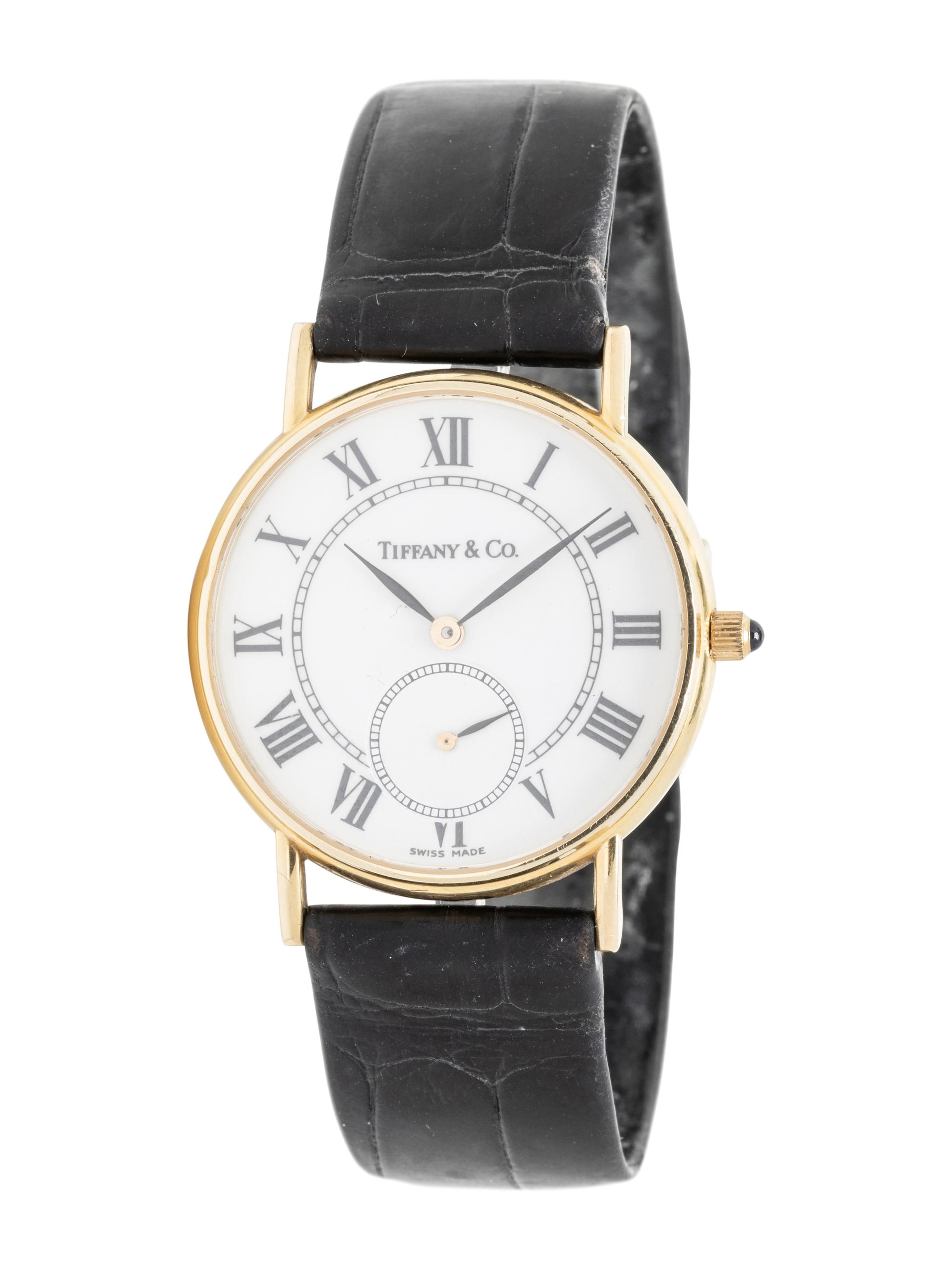 TIFFANY & CO., 14K YELLOW GOLD WATCH