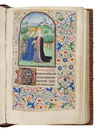 MASTER OF THE LEE HOURS (Ghent and Bruges, active c. 1450-1470) The “de Saulx” Hours, in Latin, illuminated manuscript on parchment [Southern Netherlands, Bruges, c. 1460]