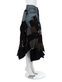 Junya Watanabe Patched Denim Skirt, Fall/Winter 2014