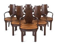 A Set of Six Rose Tarlow Melrose House Henley Armchairs