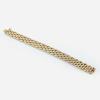 An 18K yellow gold link bracelet, Asprey London