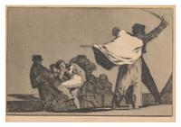 Francisco Goya, (Spanish, 1746–1828), Que Guerrero