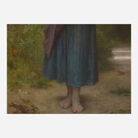 William-Adolphe Bouguereau (French, 1825–1905) La Fleur Préférée (also known as 'L'Odorat')