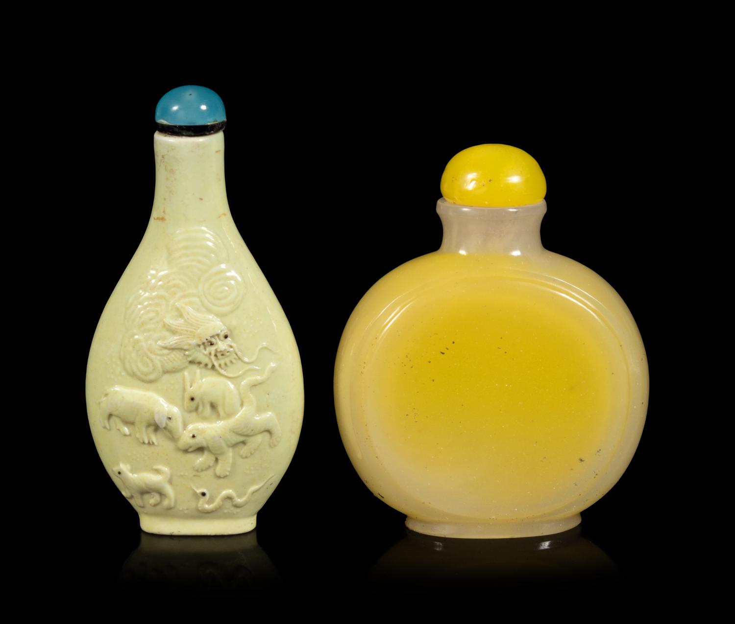 Two Chinese Snuff Bottles