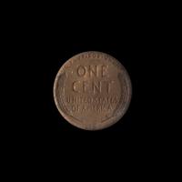 A United States 1909-S Lincoln: VDB 1c Coin