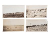 [LATE INDIAN WARS]. A group of 28 photographs from the 50th Anniversary of the Battle of the Little Bighorn, and other Custer Memorials, comprising: