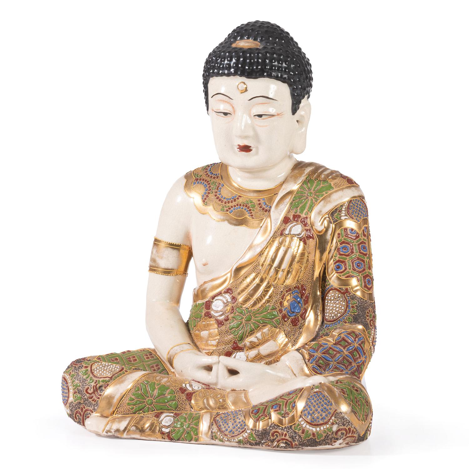 A Collection of Japanese Satsuma Glazed Articles