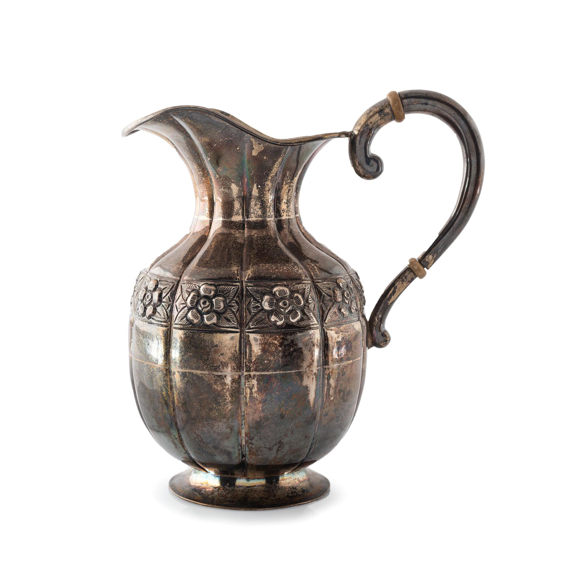 Mexican Sterling Silver Pitcher