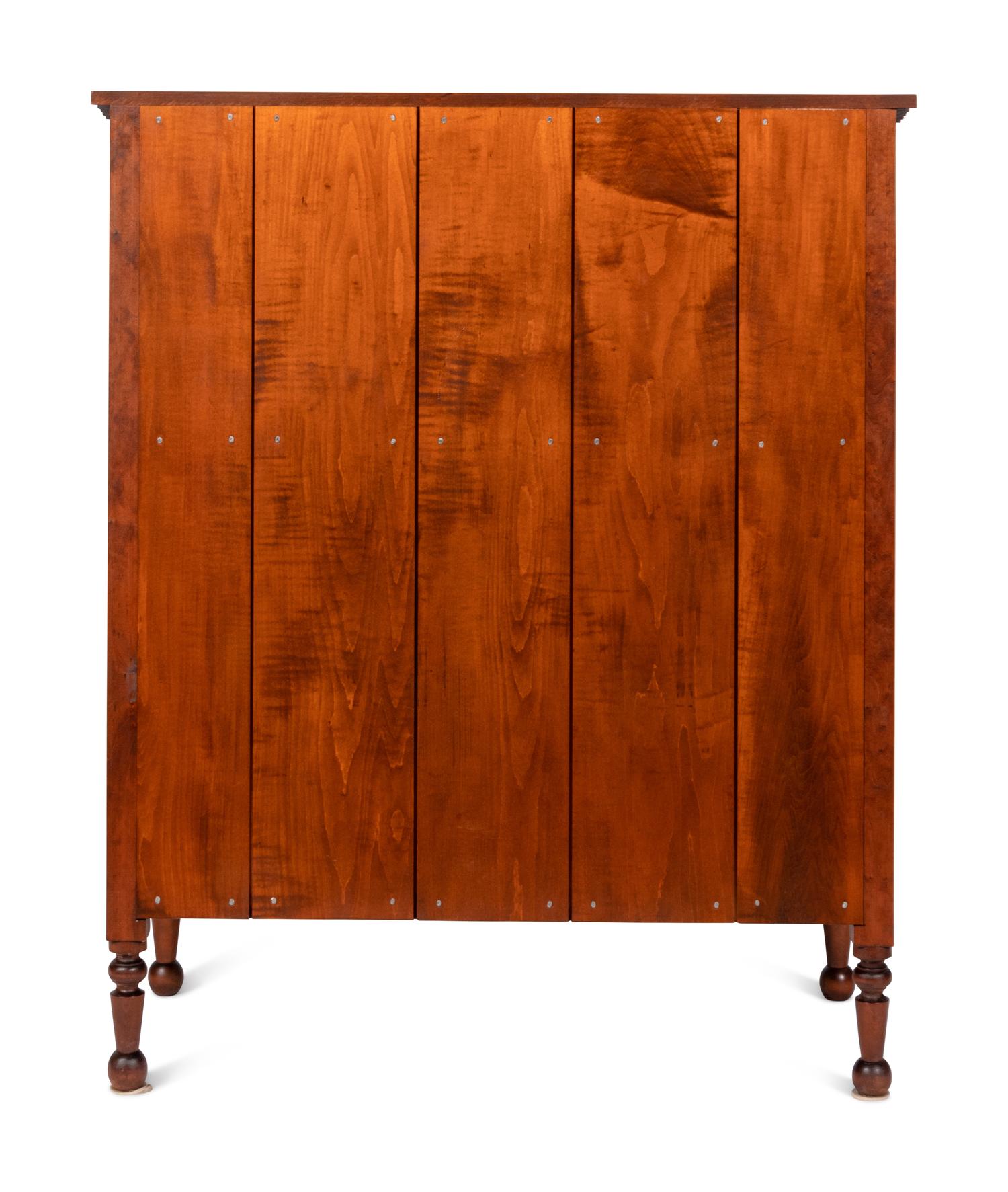 A Federal Style Walnut Chest of Drawers