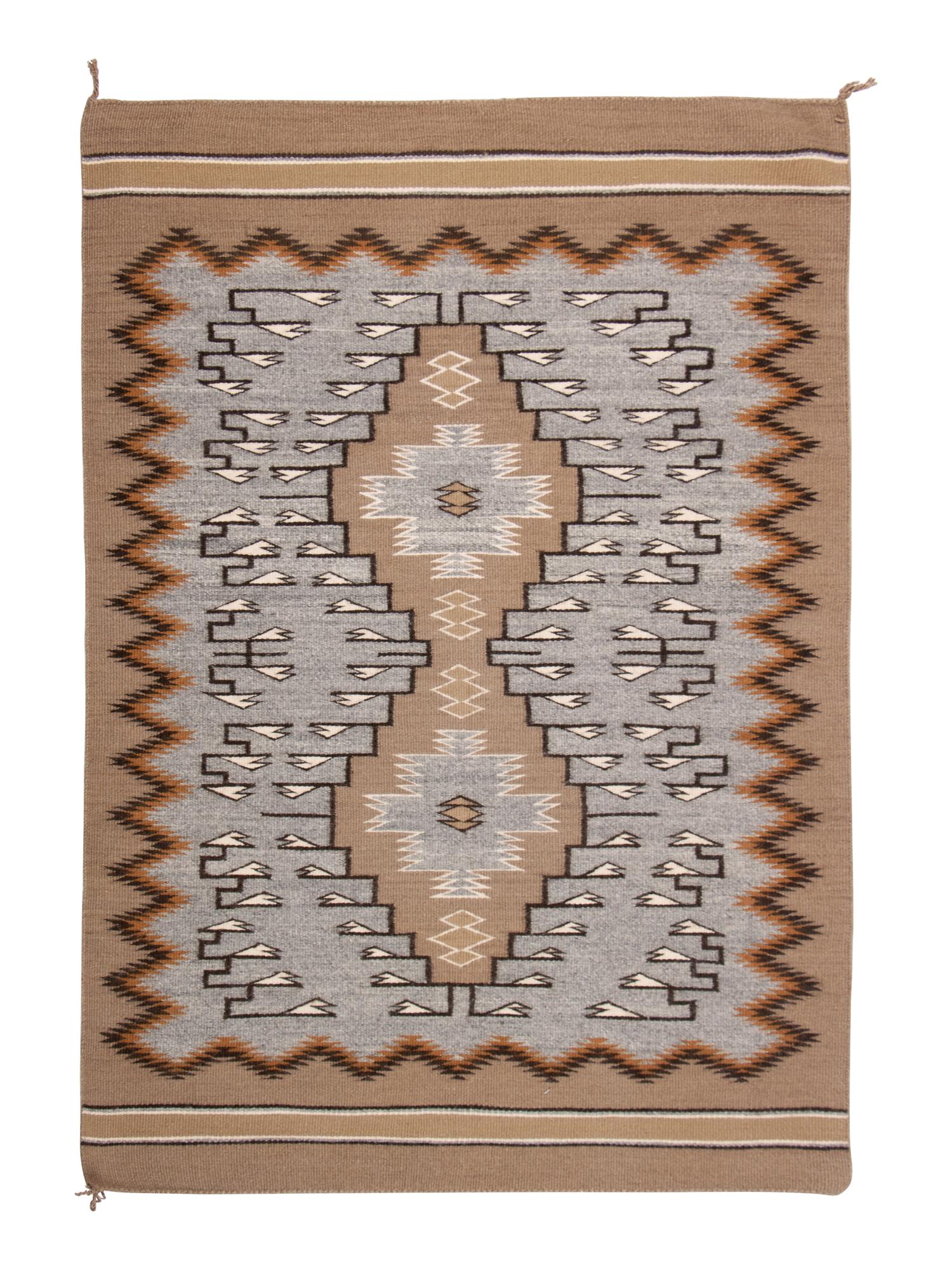 Navajo Burntwater Pattern Weaving / Rug