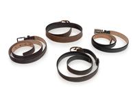 Four Designer Belts: Two Tiffany & Co. & Two Gucci