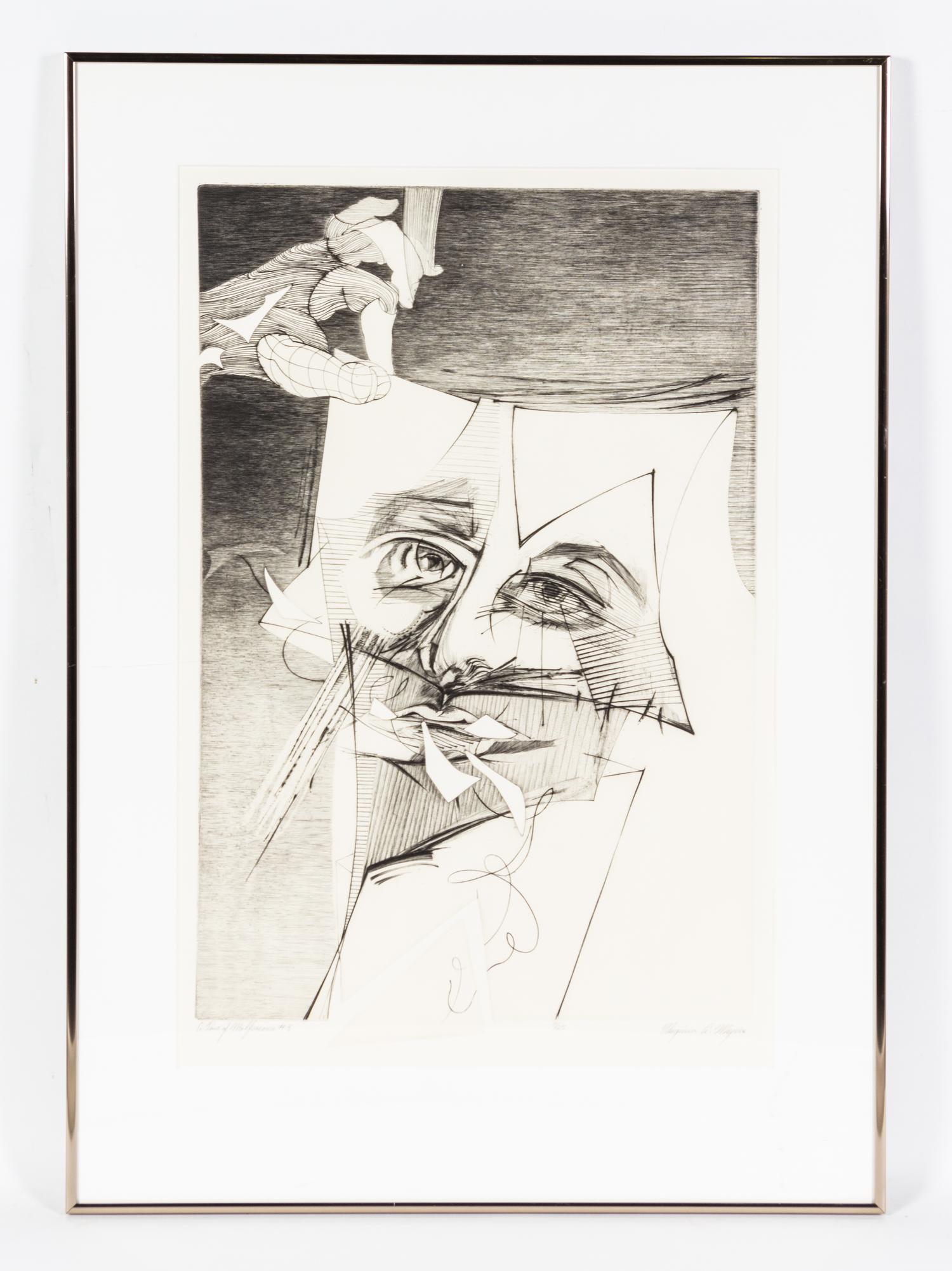 Virginia A. Meyers, (American, b. 1927), Time of Malfeasance, c. 1970 (portfolio of 21)