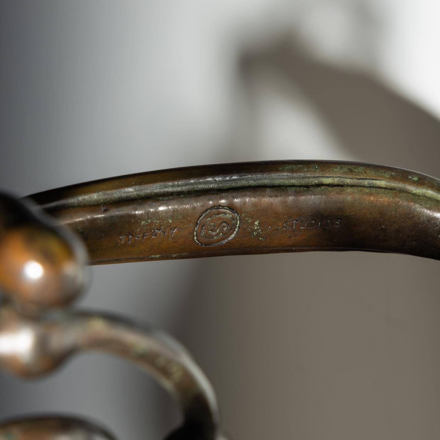 'Universal Swing' Gimbal candlestick, c. 1905