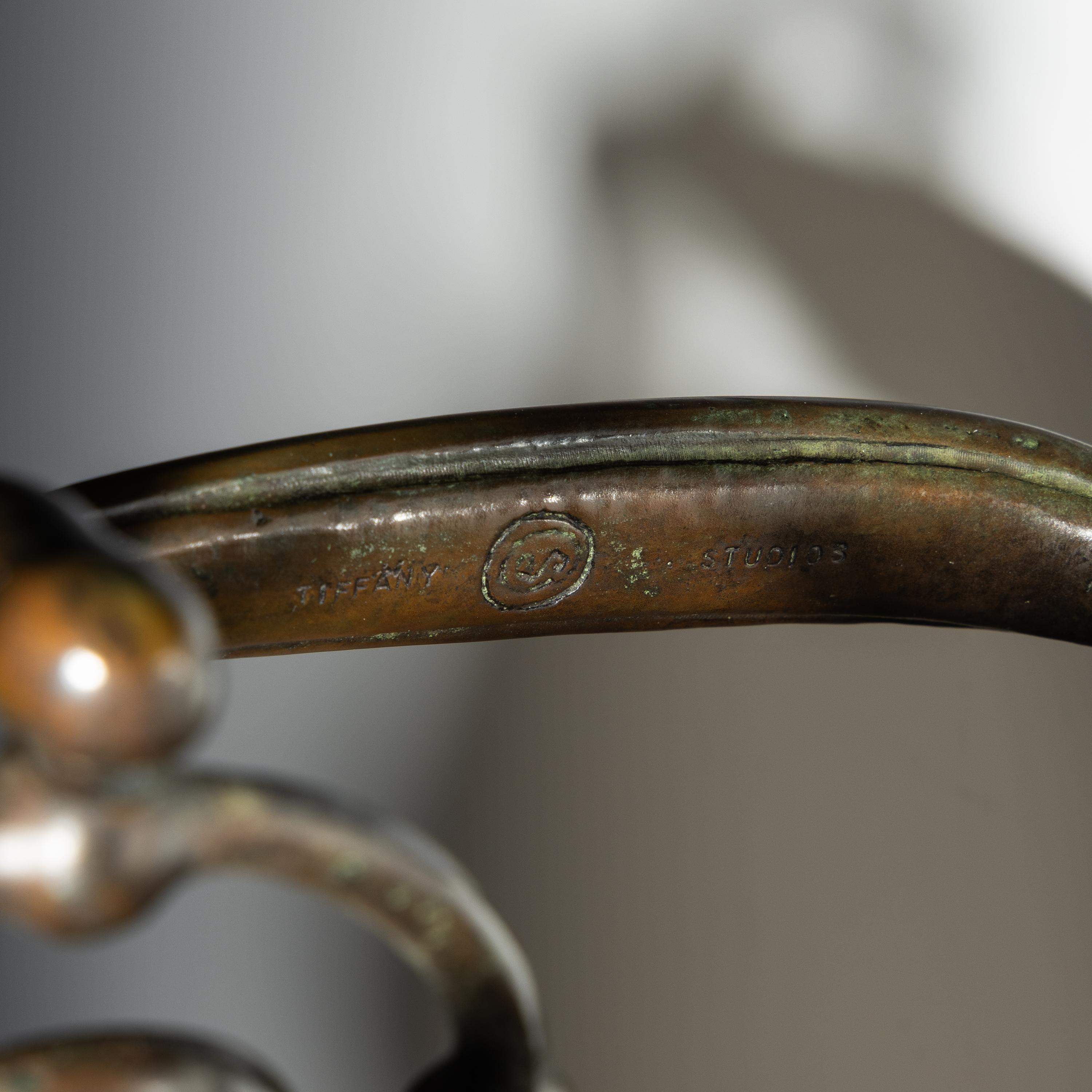 'Universal Swing' Gimbal candlestick, c. 1905
