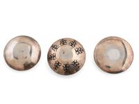 Group of Silver Overlay Seed Jars