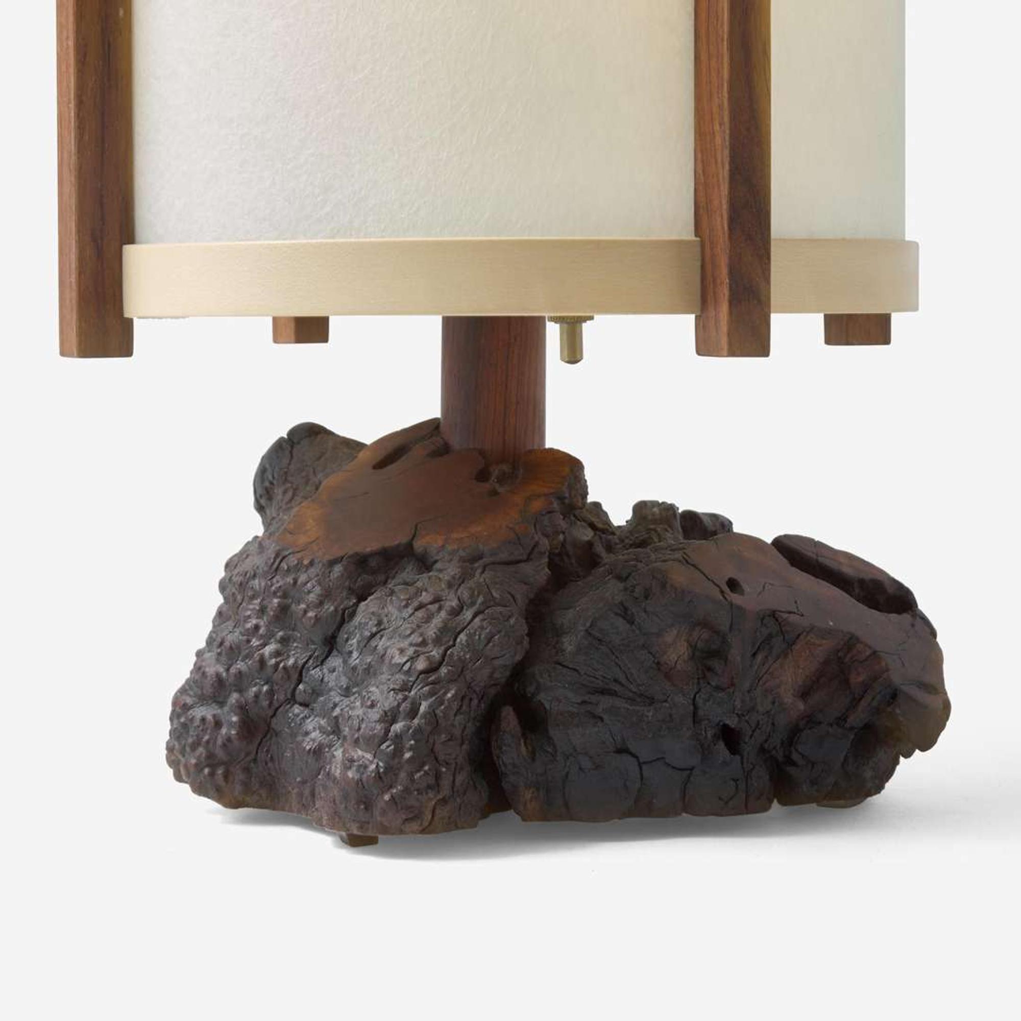 Mira Nakashima (American, b. 1942) Special Desk Lamp, George Nakashima Woodworker, New Hope, Pennsylvania, 2008