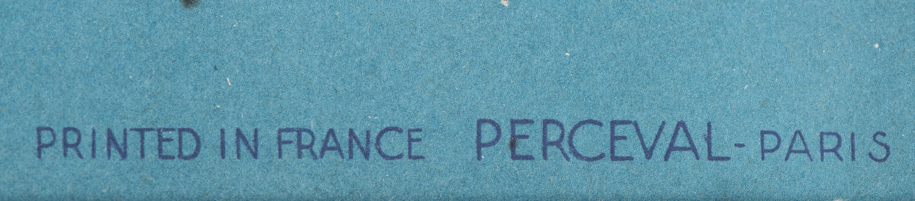 [TRAVEL]. ATELIER PERCEVAL, artist. Air France / Dans Tous Les Ciels . Paris: Perceval, [1948].